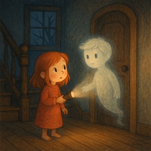 Gruselgeschichten für Kinder: Mädchen und Geist