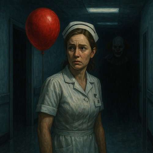 Horrorgeschichten Krankenschwester und roter Ballon