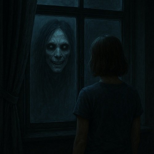 Horrorgeschichten Gesicht im Fenster