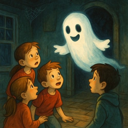 Gruselgeschichten für Kinder: Geist im Spukhaus